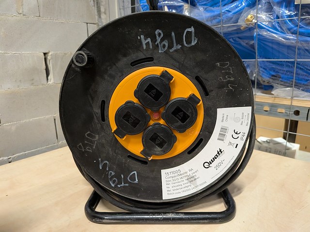 3x kabelhaspel, o.a. brennstuhl, qwatt - afbeelding 8 van  9