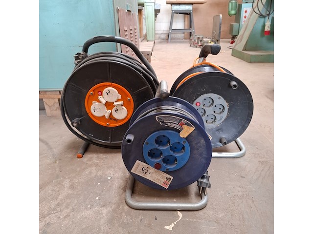 3x kabelhaspel - afbeelding 1 van  4