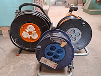 3x kabelhaspel