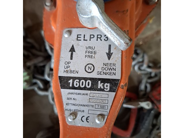 3x kettingtakel 2x eller - afbeelding 3 van  14