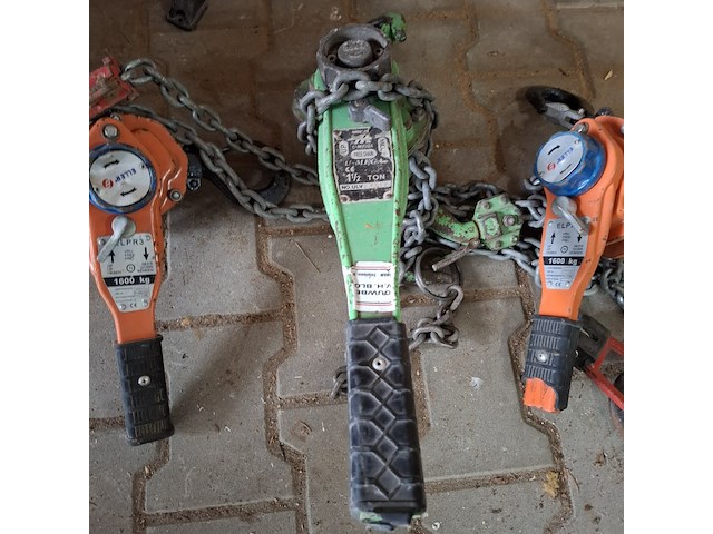 3x kettingtakel 2x eller - afbeelding 8 van  14