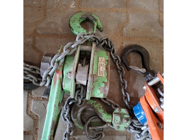 3x kettingtakel 2x eller - afbeelding 12 van  14