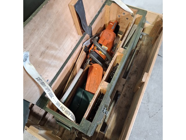 3x kettingzaag in transportkist, husqvarna, 359g - afbeelding 3 van  15