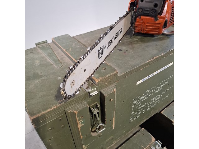 3x kettingzaag in transportkist, husqvarna, 359g - afbeelding 10 van  15