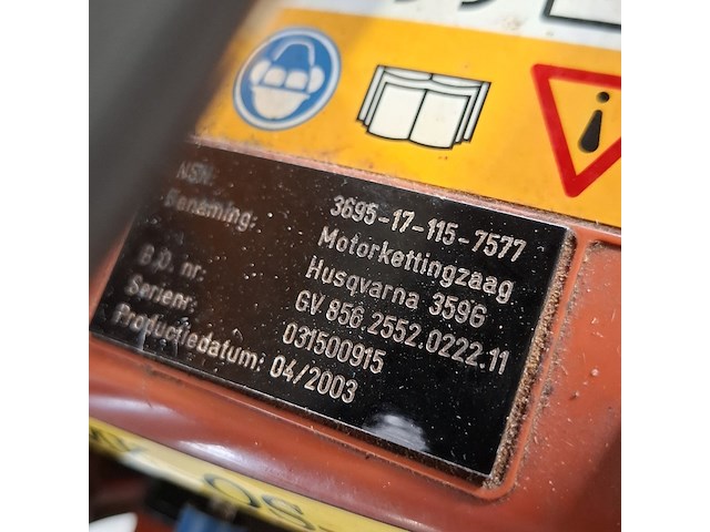 3x kettingzaag in transportkist, husqvarna, 359g - afbeelding 12 van  15