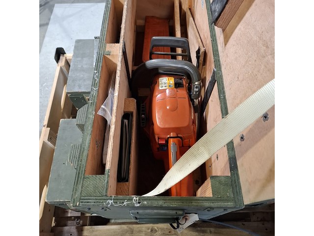 3x kettingzaag in transportkist, husqvarna, 359g - afbeelding 2 van  15
