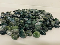 3x kilo agaat mos trommelstenen - afbeelding 2 van  4