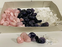 3x kilo gouden driehoek trommelstenen - afbeelding 1 van  5