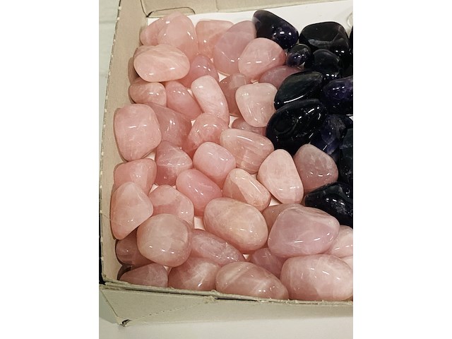 3x kilo gouden driehoek trommelstenen - afbeelding 3 van  5