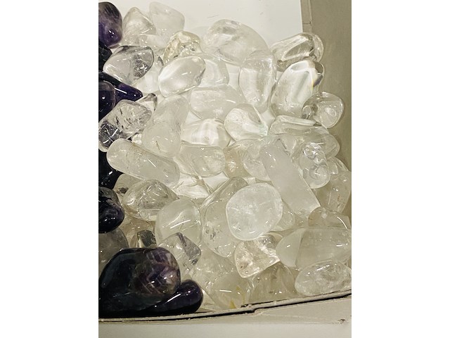 3x kilo gouden driehoek trommelstenen - afbeelding 5 van  5