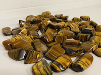 3x kilo tijgeroog met hematiet trommelstenen - afbeelding 5 van  5