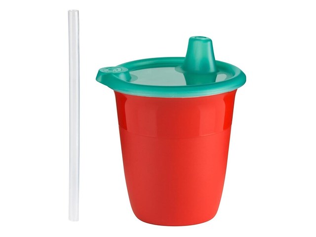 3x kinderdrinkbeker trudeau, 0581602 dierenmotief, rood, 250 ml - afbeelding 1 van  3