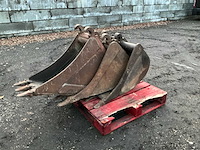 3x klac dieplepel graafbak - afbeelding 1 van  10