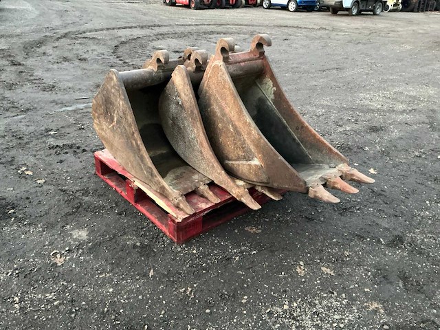 3x klac dieplepel graafbak - afbeelding 7 van  10