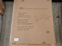 3x klaptafel, deuba - afbeelding 2 van  4