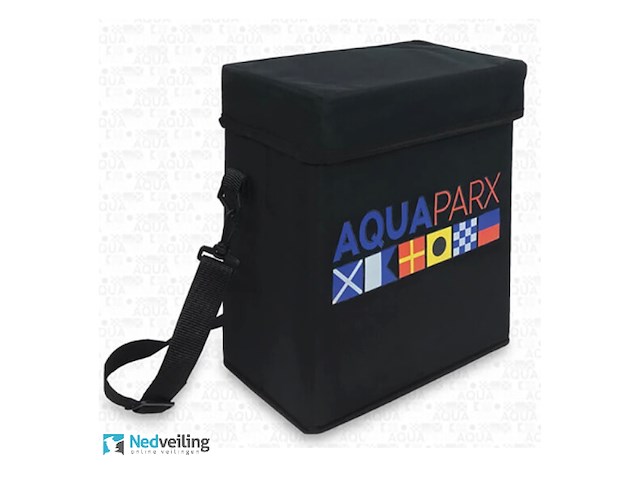 3x koelbox/zitje aquapark 29x28x19 cm - afbeelding 3 van  3