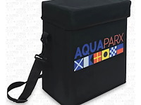 3x koelbox/zitje aquapark 29x28x19 cm - afbeelding 3 van  3