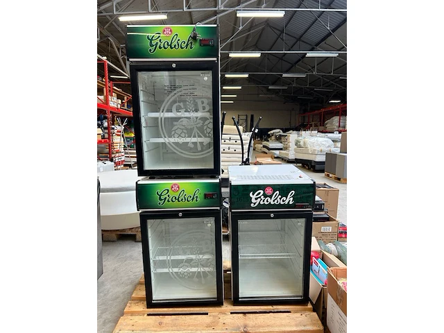 3x koelkast grolsch - afbeelding 1 van  7