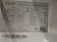 3x koelkast met vriesvak, exquisit, wit - afbeelding 3 van  18