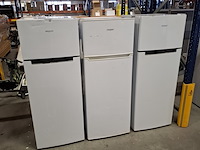 3x koelkast met vriesvak, exquisit, wit - afbeelding 1 van  18