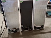 3x koelkast met vriesvak, exquisit, wit - afbeelding 12 van  18