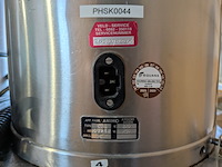 3x koffie- en/of drankencontainer op verrijdbare rvs-wagens, animo - afbeelding 5 van  17