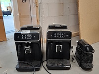 3x koffiemachine 2x philips en 1x magimix