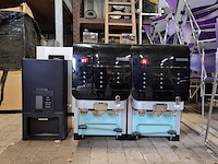 3x koffiemachine, douwe egberts en bravilor