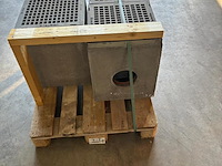 3x kolk materiaal glasvezelversterkt beton incl. gietijzer rooster., hauraton faserfix point, ks40/40 - afbeelding 2 van  3