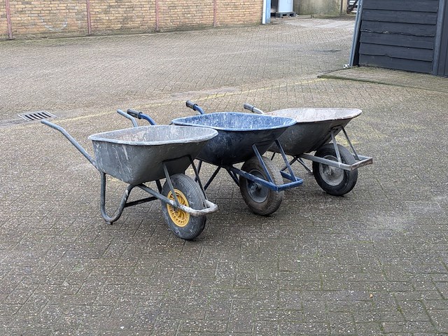 3x kruiwagen - afbeelding 1 van  16