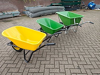 3x kruiwagens 90/90/160 liter - afbeelding 4 van  5