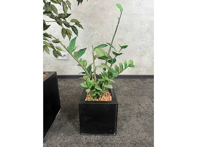 3x kunstplant in pot h150 - afbeelding 2 van  5