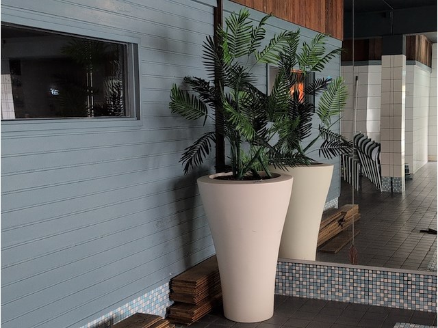3x kunstplant in pot - afbeelding 4 van  7