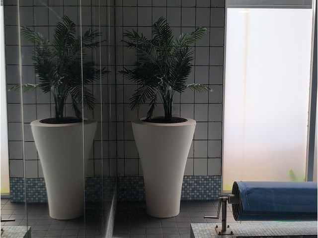 3x kunstplant in pot - afbeelding 5 van  7