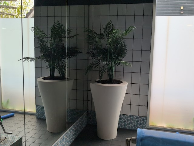 3x kunstplant in pot - afbeelding 6 van  7