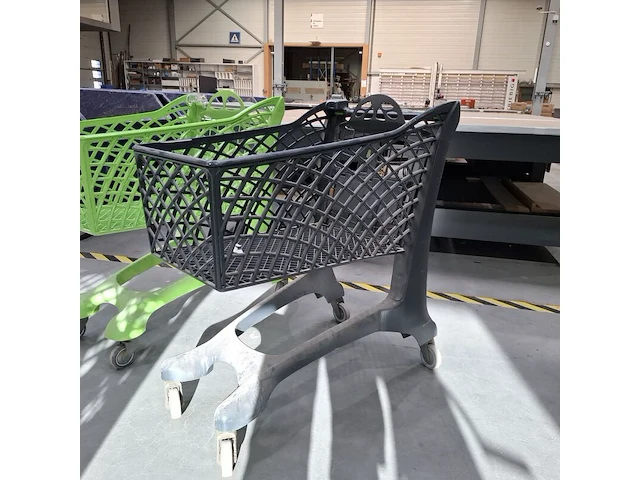 3x kunststof winkelwagen - afbeelding 2 van  8