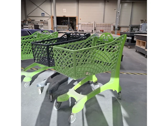 3x kunststof winkelwagen - afbeelding 3 van  8