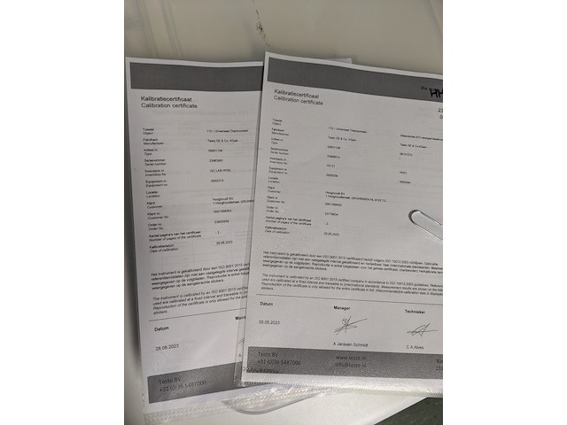 3x laboratorium thermometers, testo, ito - afbeelding 5 van  7