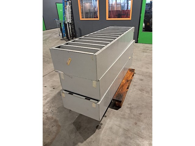 3x ladekast , grijs - afbeelding 1 van  4