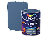 3x lak zijdeglans flexa, creations, blueberry dream, 750 ml - afbeelding 1 van  2