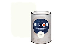 3x lak zijdeglans histor, perfect finish, leliewit, 1.25l - afbeelding 1 van  2