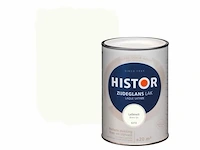 3x lak zijdeglans, histor, perfect finish, leliewit, 1.25l