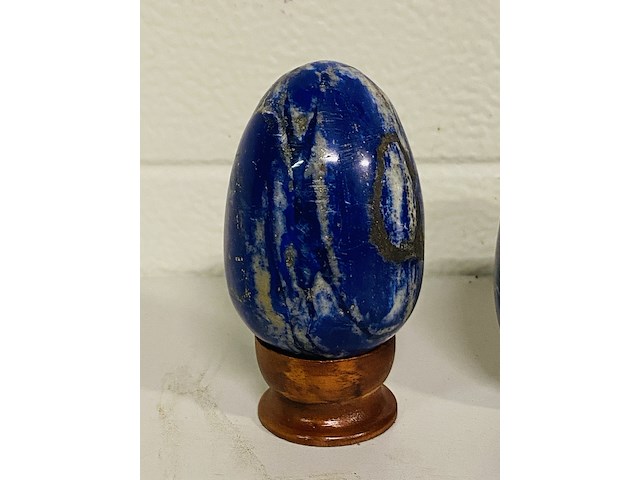 3x lapis lazuli eieren - afbeelding 2 van  4