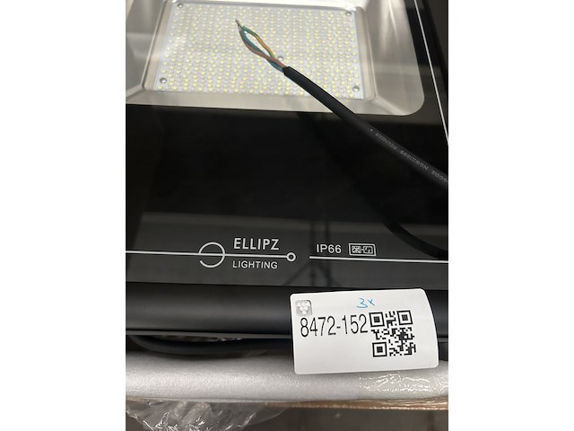 3x led flood light/bouwlamp 150w 5700k ip66 ellipz lighting - afbeelding 2 van  5