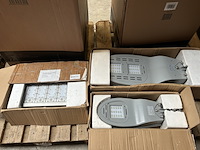 3x led high bay light, plat model, schijnwerper 160w - afbeelding 1 van  6