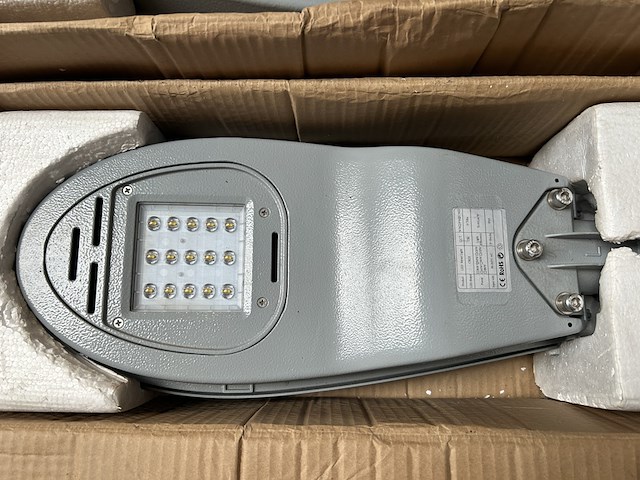 3x led high bay light, plat model, schijnwerper 160w - afbeelding 2 van  6