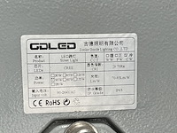 3x led high bay light, plat model, schijnwerper 160w - afbeelding 4 van  6