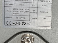 3x led high bay light, plat model, schijnwerper 160w - afbeelding 5 van  6