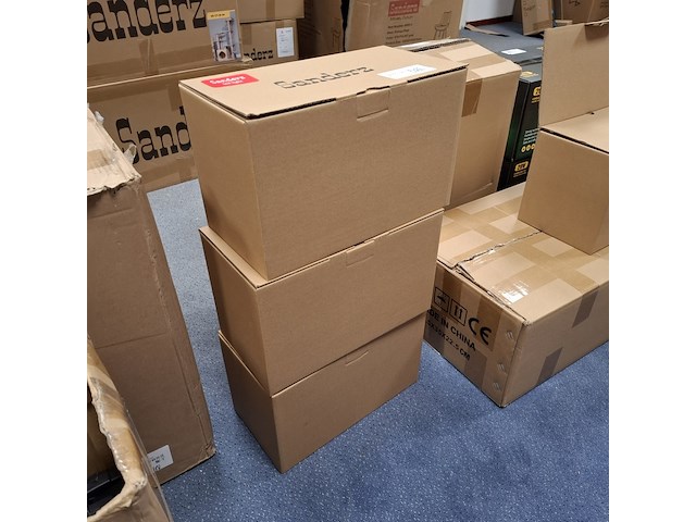 3x led lamp 18v, rood - afbeelding 2 van  10