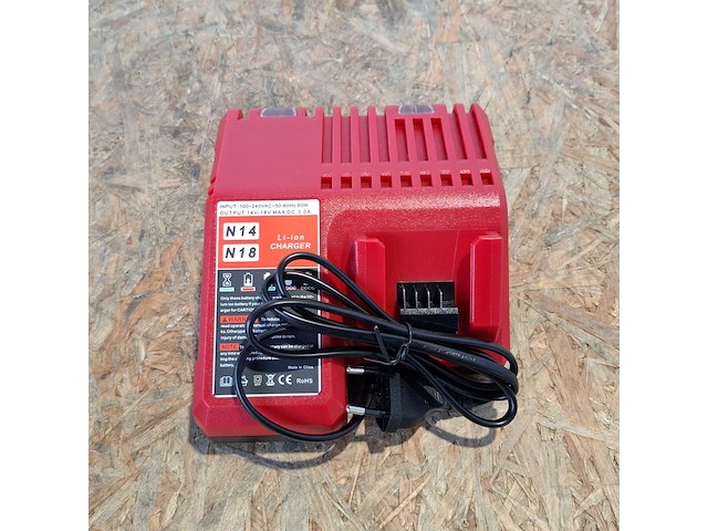 3x led lamp 18v, rood - afbeelding 9 van  10